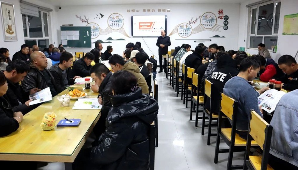 以文鑄魂，篤信前進(jìn)——甘肅前進(jìn)集團(tuán)企業(yè)文化宣講走進(jìn)晨光前進(jìn)牧場(chǎng)