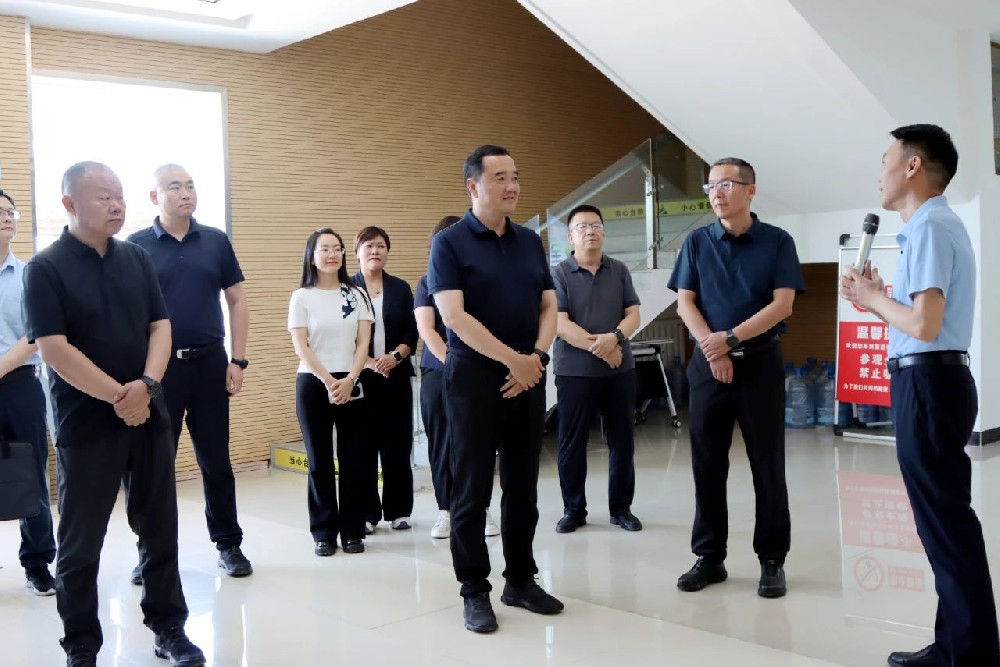 人社部調(diào)解仲裁司副司長(zhǎng)王志強(qiáng)一行到前進(jìn)集團(tuán)調(diào)研